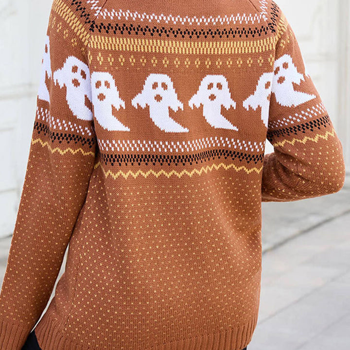 Ghost Round Neck Sweater