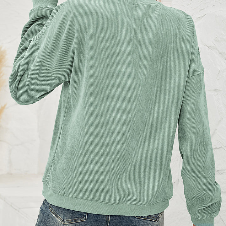 Skull Graphic Dropped Shoulder Sweatshirt
