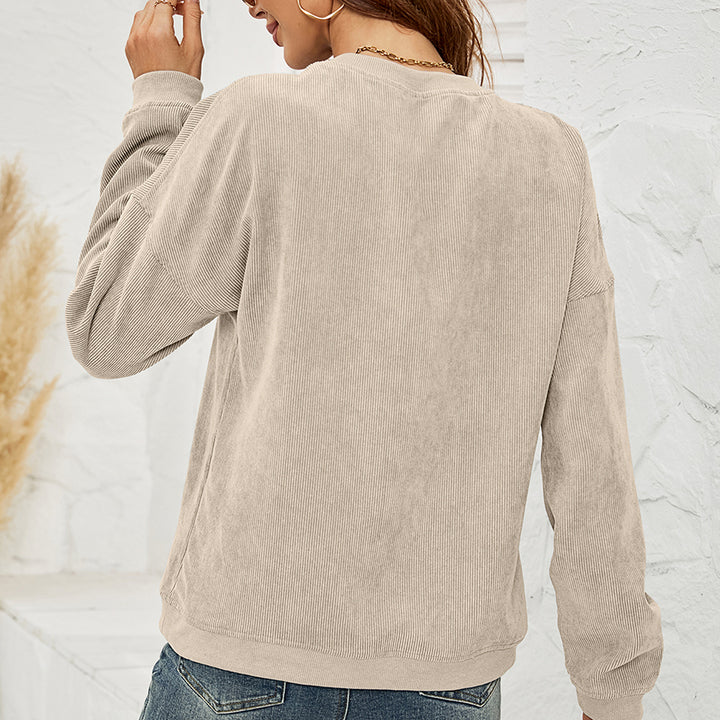 Skull Graphic Dropped Shoulder Sweatshirt