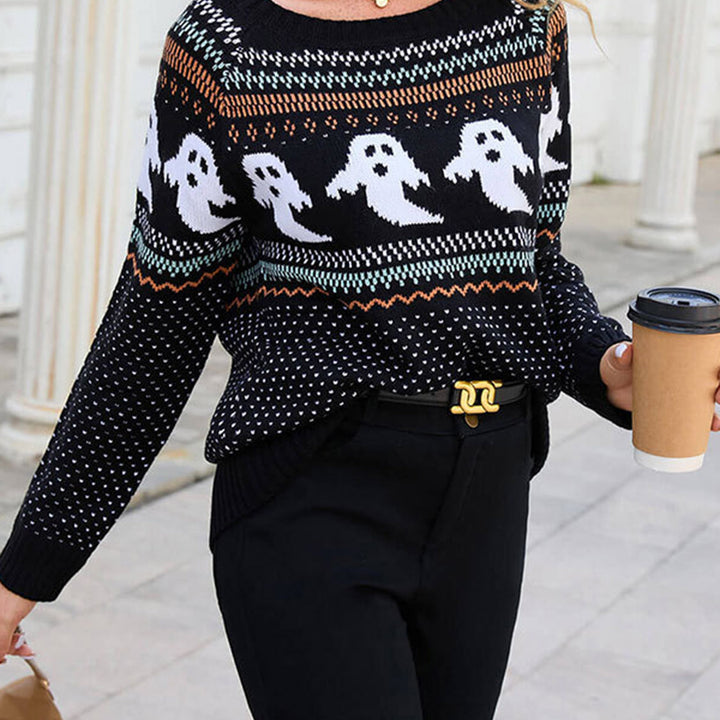 Ghost Round Neck Sweater