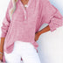 Buttoned Long Sleeve Blouse